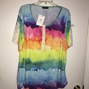 New 2X LoveU Dear T-shirt